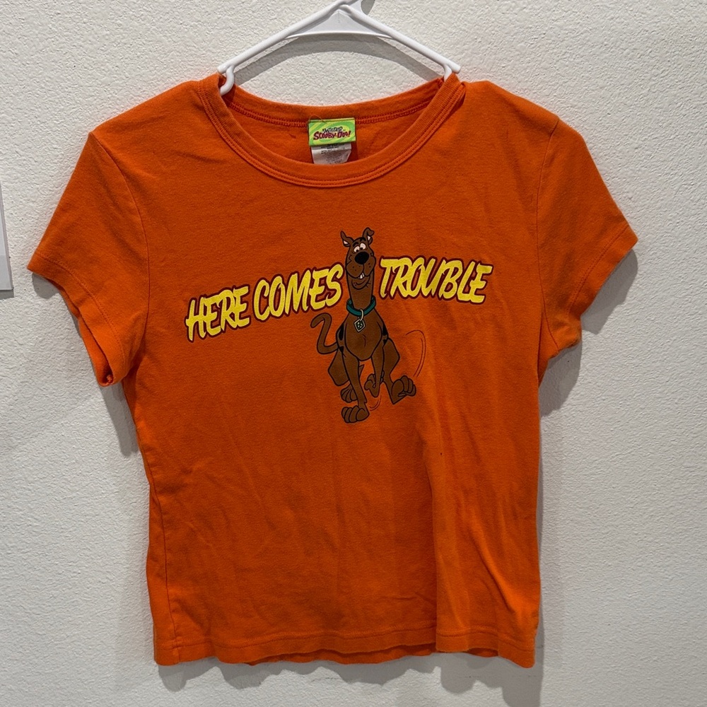 Orange Scooby-Doo Graphic Tee from 2001